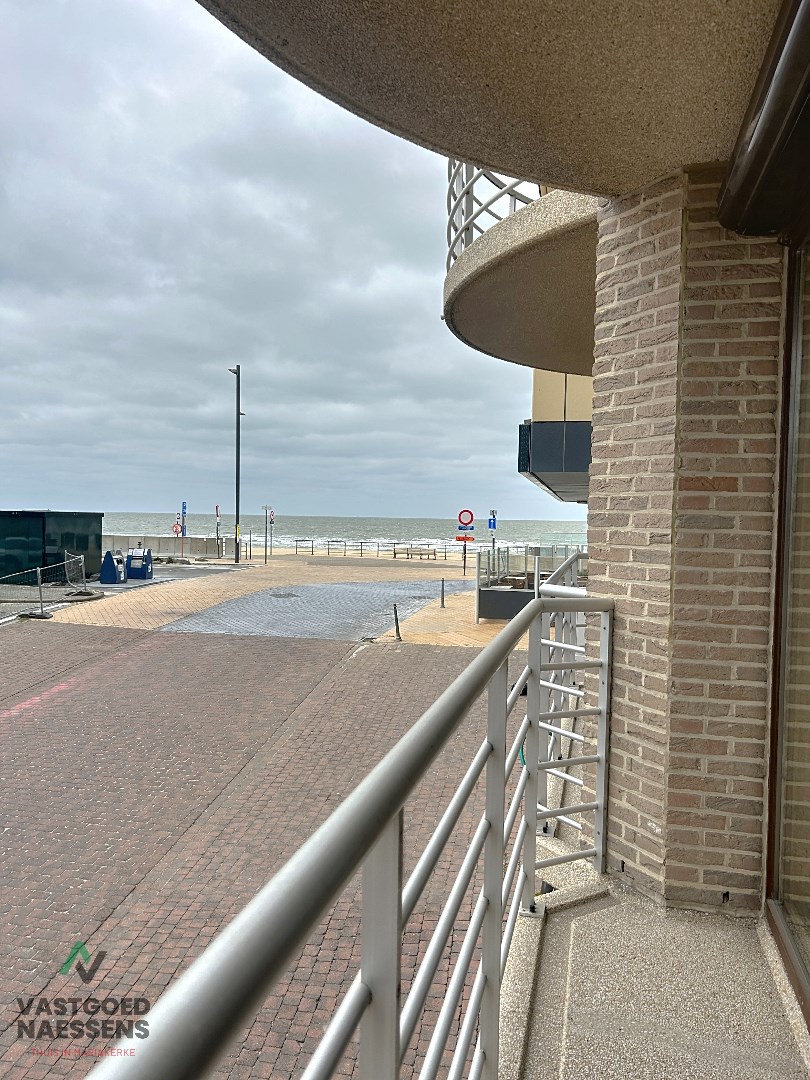 Studio prêt à emménager avec beaucoup de lumière naturelle et vue sur la mer. 