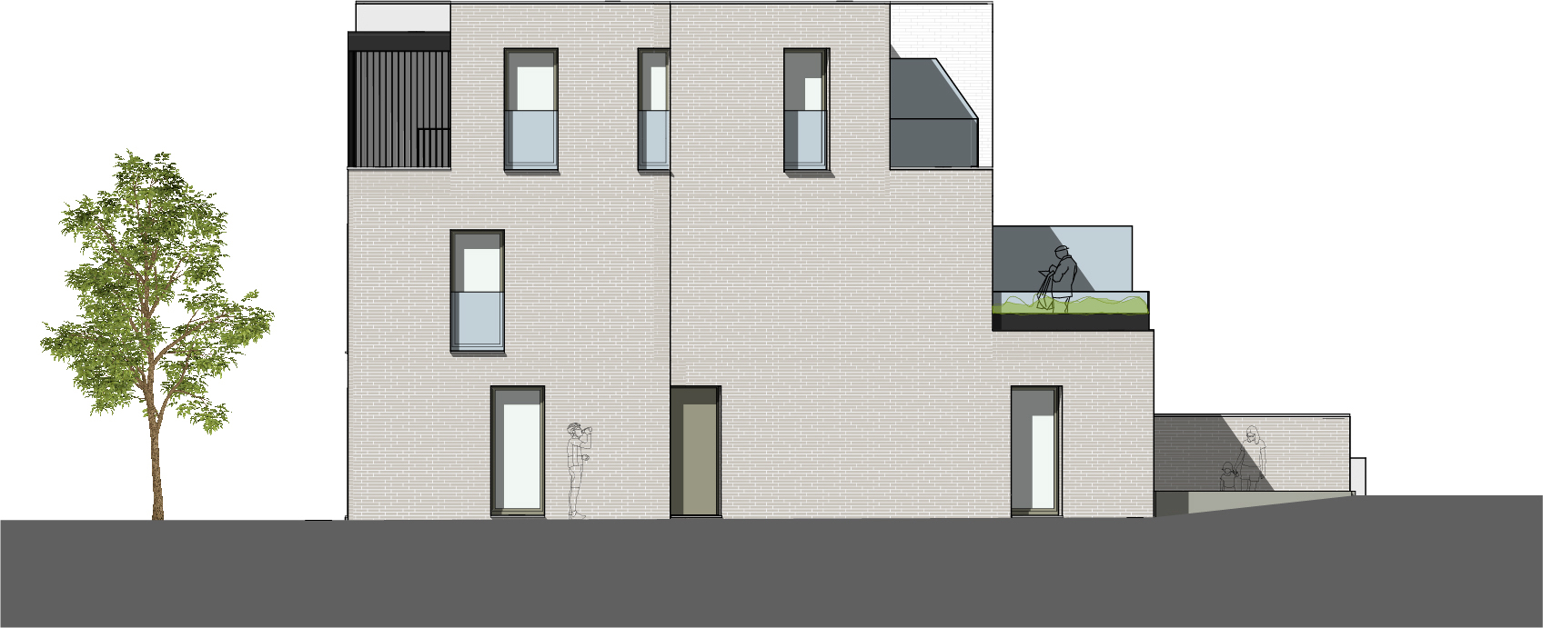 UITVERKOCHT - 8 nieuwbouwappartementen 