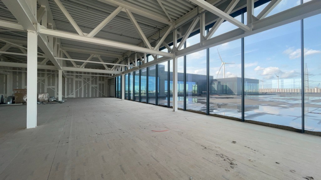 Nieuwbouw kantoren te huur aan haven van Antwerpen