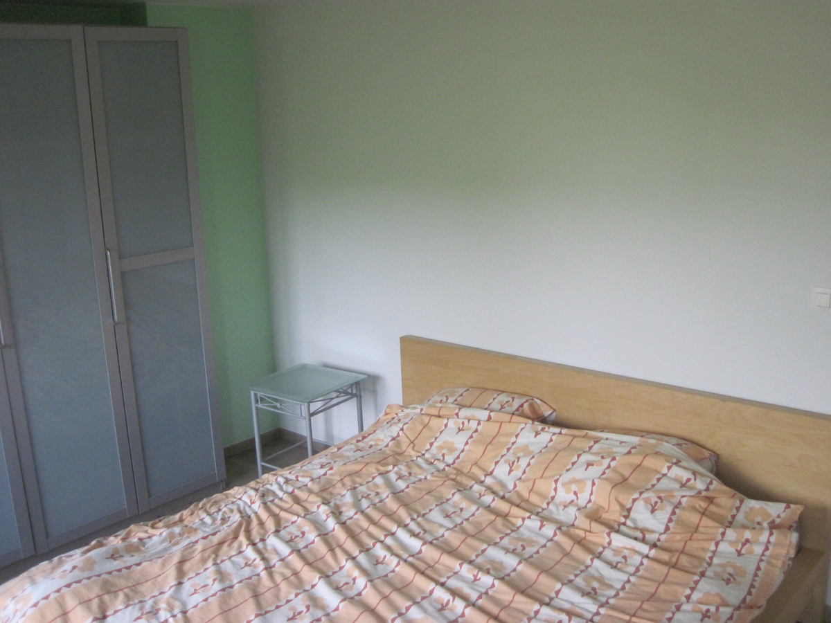 Recent vernieuwde rijwoning nabij de Schelde. 