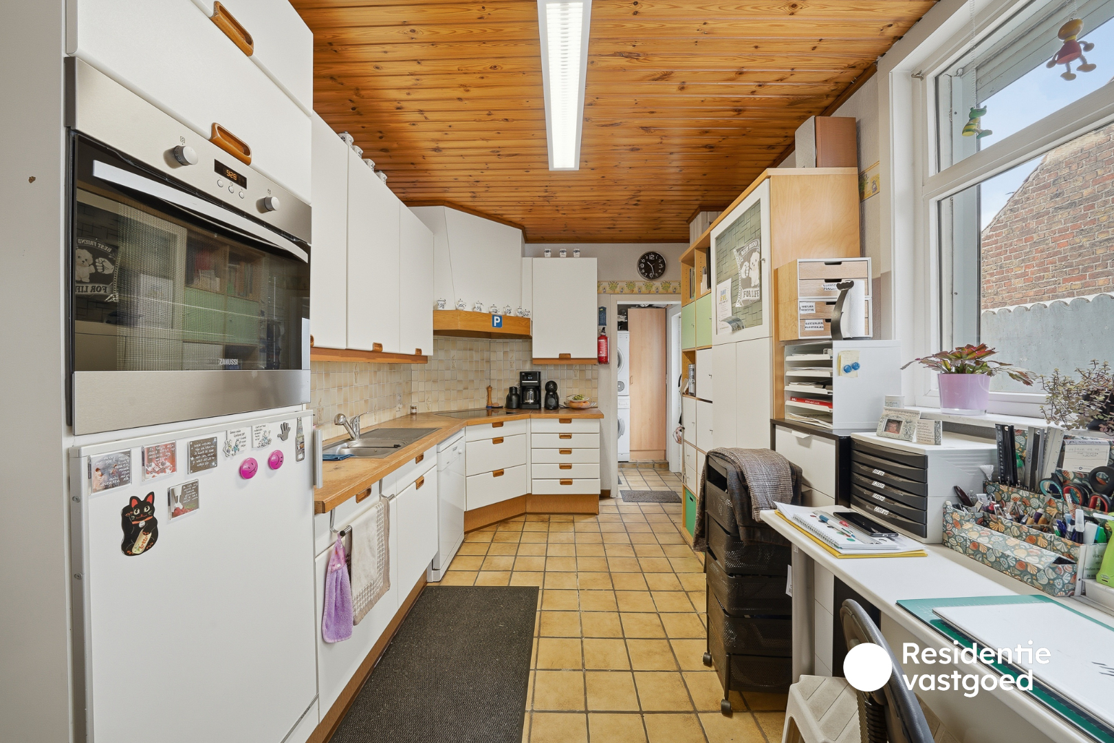 Gezellige woning met diepe tuin en 3 kamers nabij centrum Oudenburg 