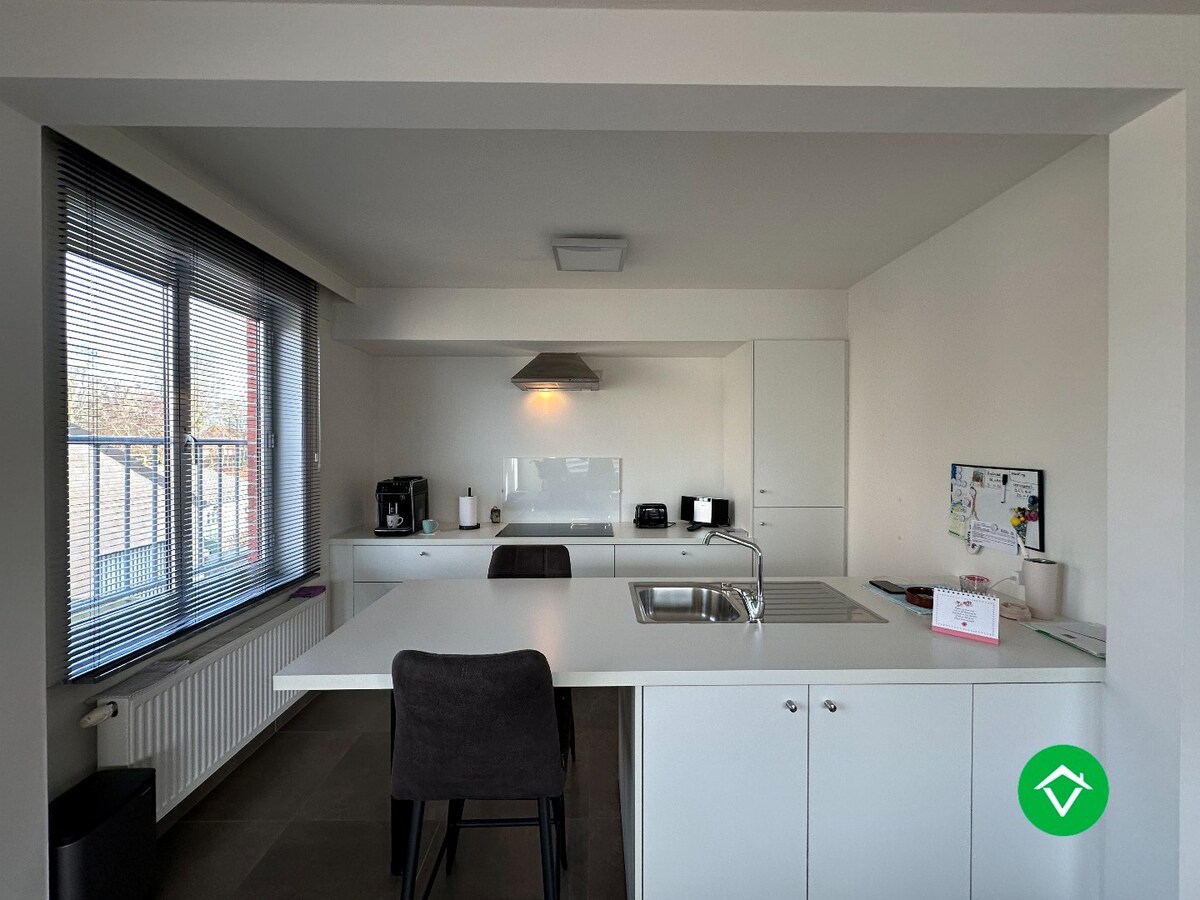 Appartement op eerste verdieping met 2 slaapkamers en terras te Koekelare 