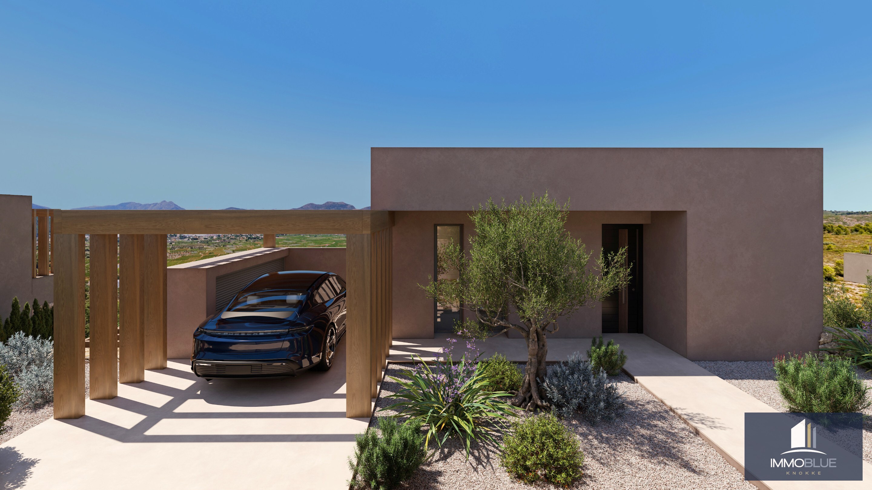 Rustige villa tussen de bergen en de wijngaarden. 