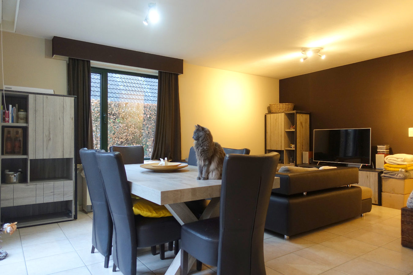 Gezellig gelijkvloersappartement met zonnige tuin en garage 