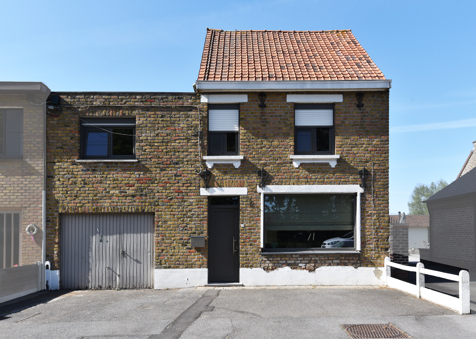 Gerenoveerde woning 3 slpks en garage op 920m² te Maldegem 