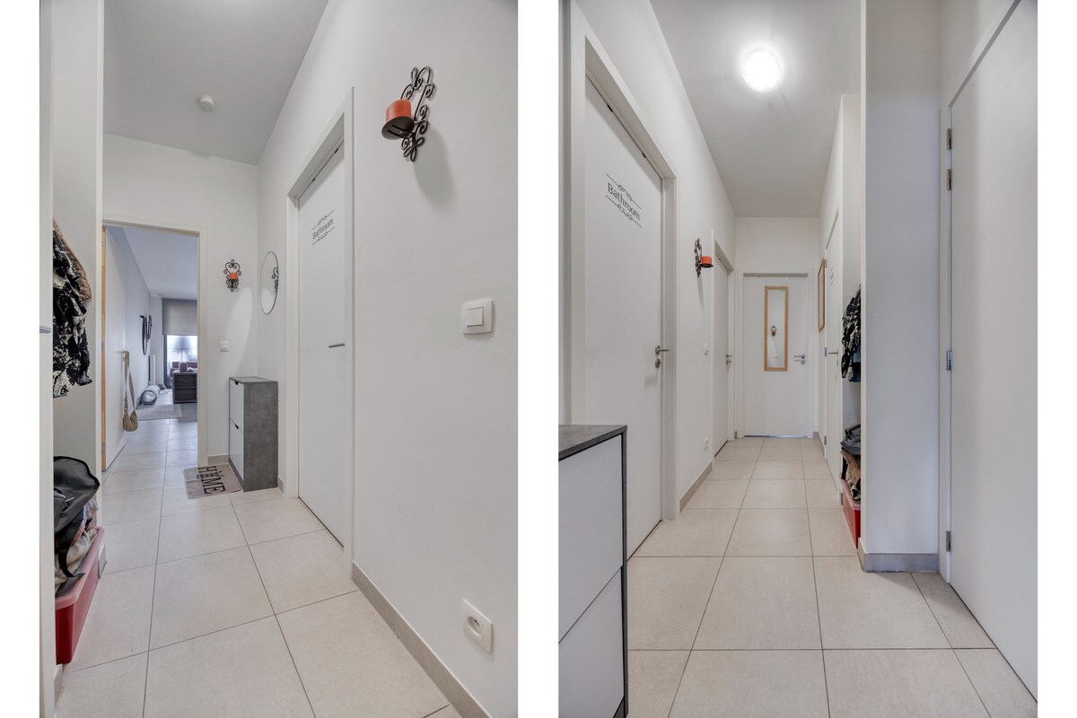 Modern appartement met terras in Evere - label B+ 