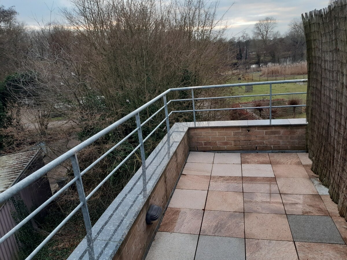 Gezellig 1 slpk-appartement / loft met terras. 