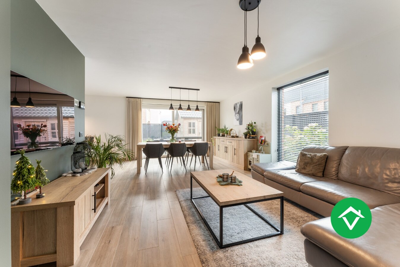 Kwalitatief afgewerkte nieuwbouwwoning met 3 slaapkamers, tuin en garage 