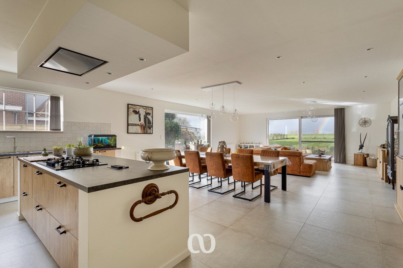 Enorm ruime gezinswoning met een prachtig uitzicht in Huise 