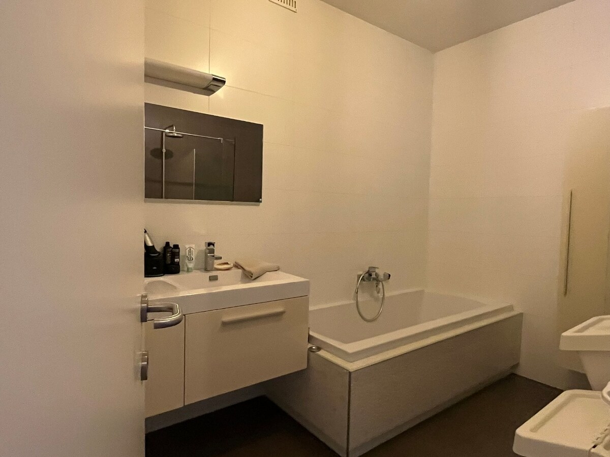 Gerieflijk appartement met 2 slaapkamers in Maasmechelen, gerenoveerd in 2012, EPC B 