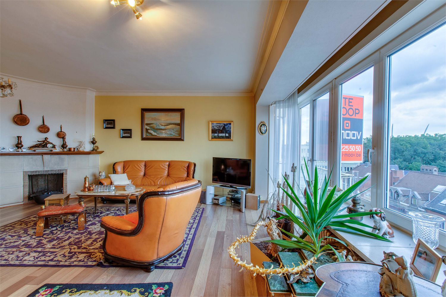 Tweeslaapkamer-appartement op toplocatie 