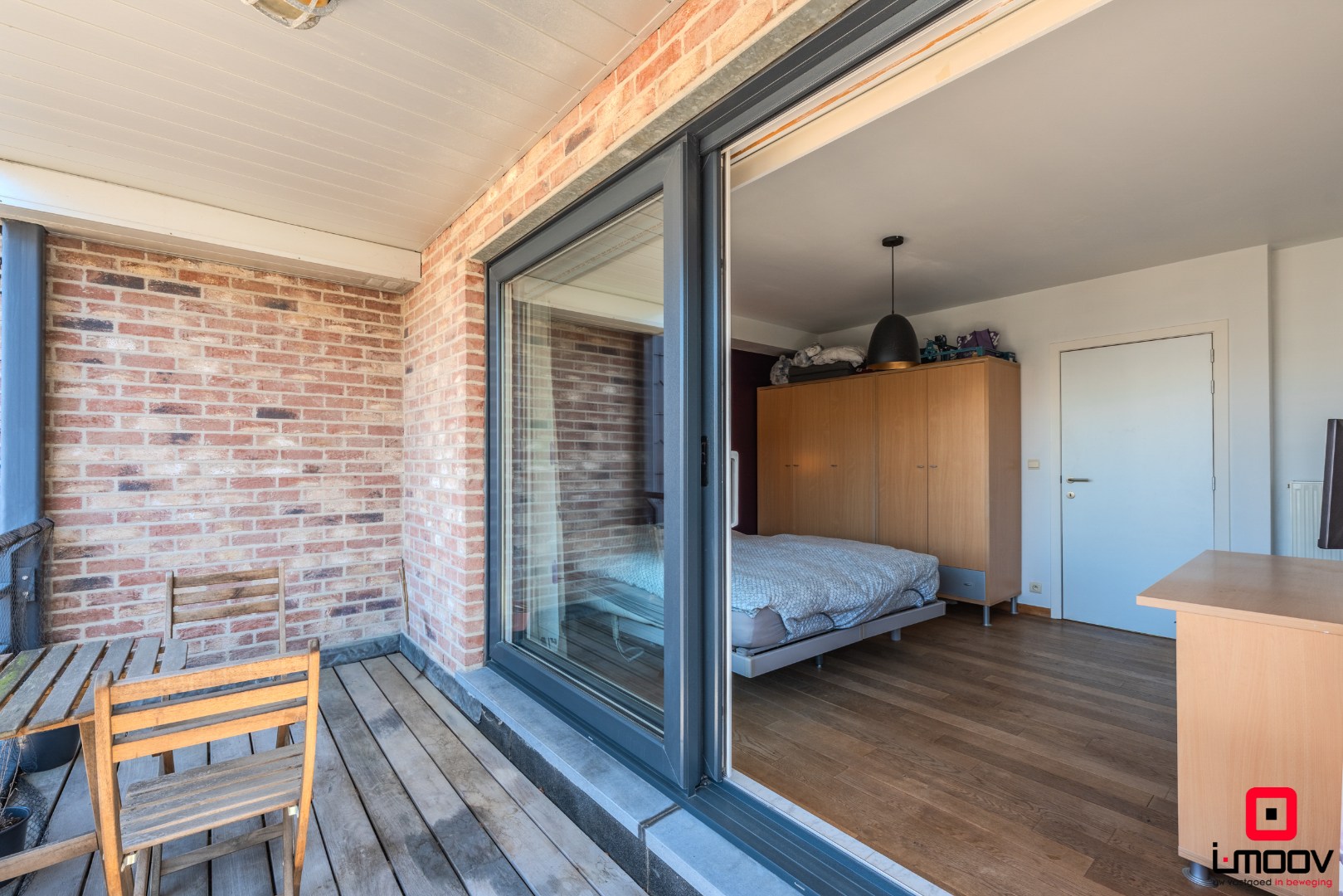 Eénslaapkamer appartement met twee terrassen en uniek parkzicht 