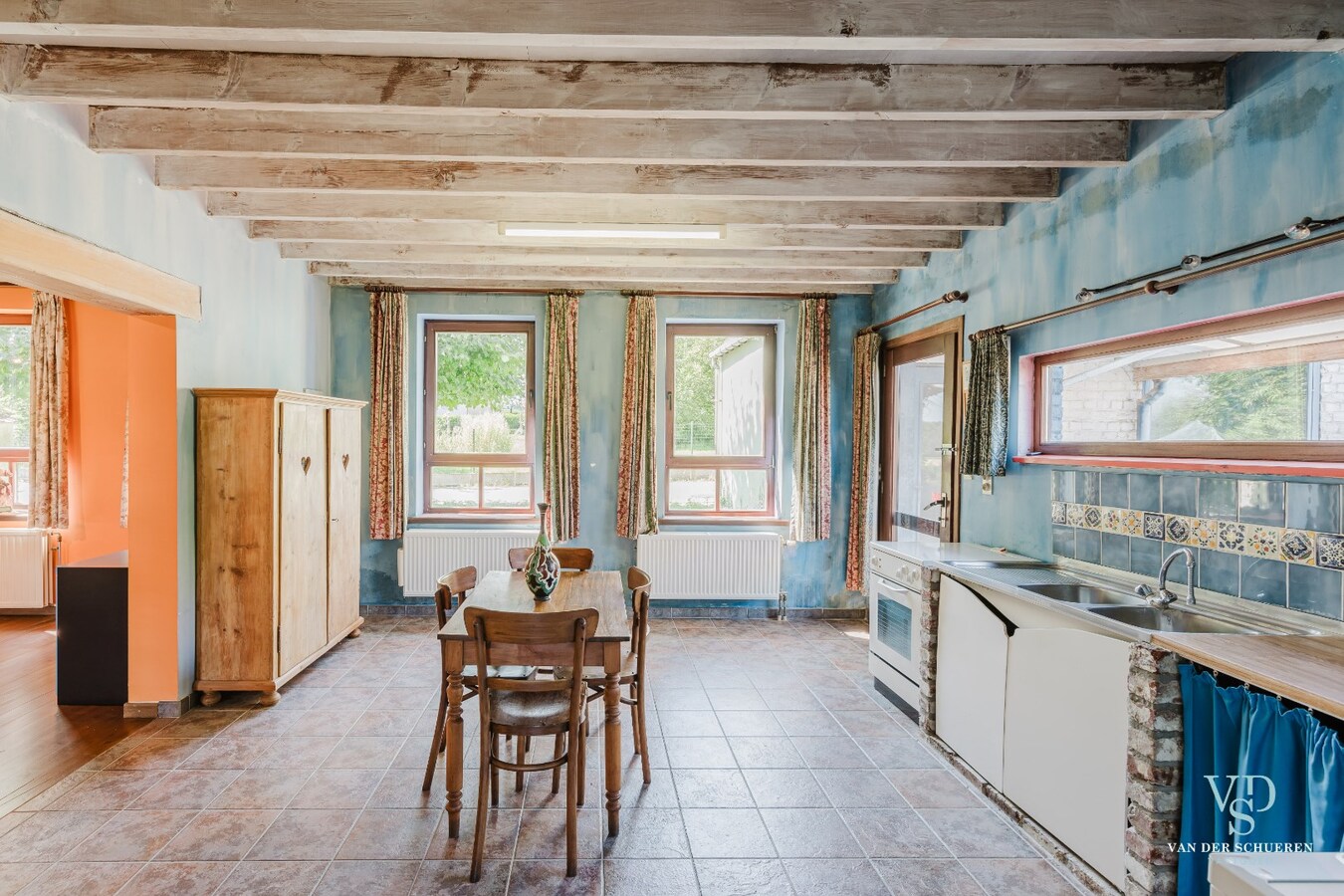 Landelijke woning met exceptioneel zicht. 