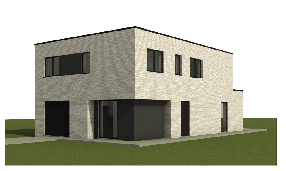 Ruime nieuwbouwwoning te Boutersem met zicht op het achterliggend groen 