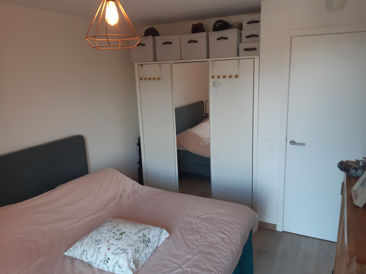 1 slpk-appartement met terras in centrum Gavere. 