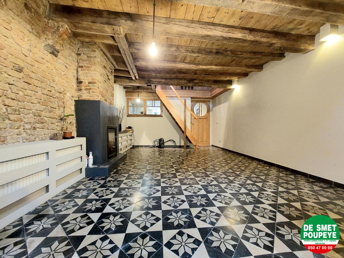 Typisch Brugse woning met stadstuin 