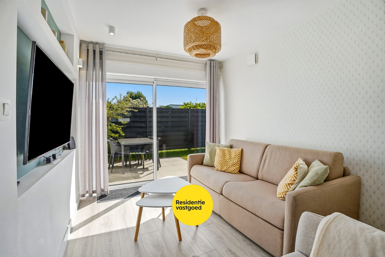 Recent gerenoveerde vakantiewoning (type bungalow) met 2 slaapkamers te Koksijde. 
