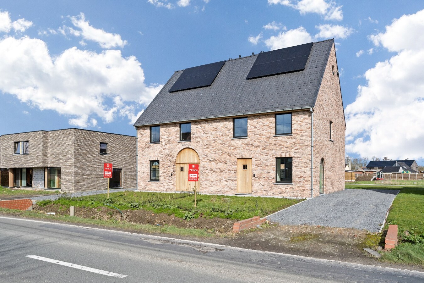 Energiezuinige nieuwbouwwoning met 4 slaapkamers te Houthulst 