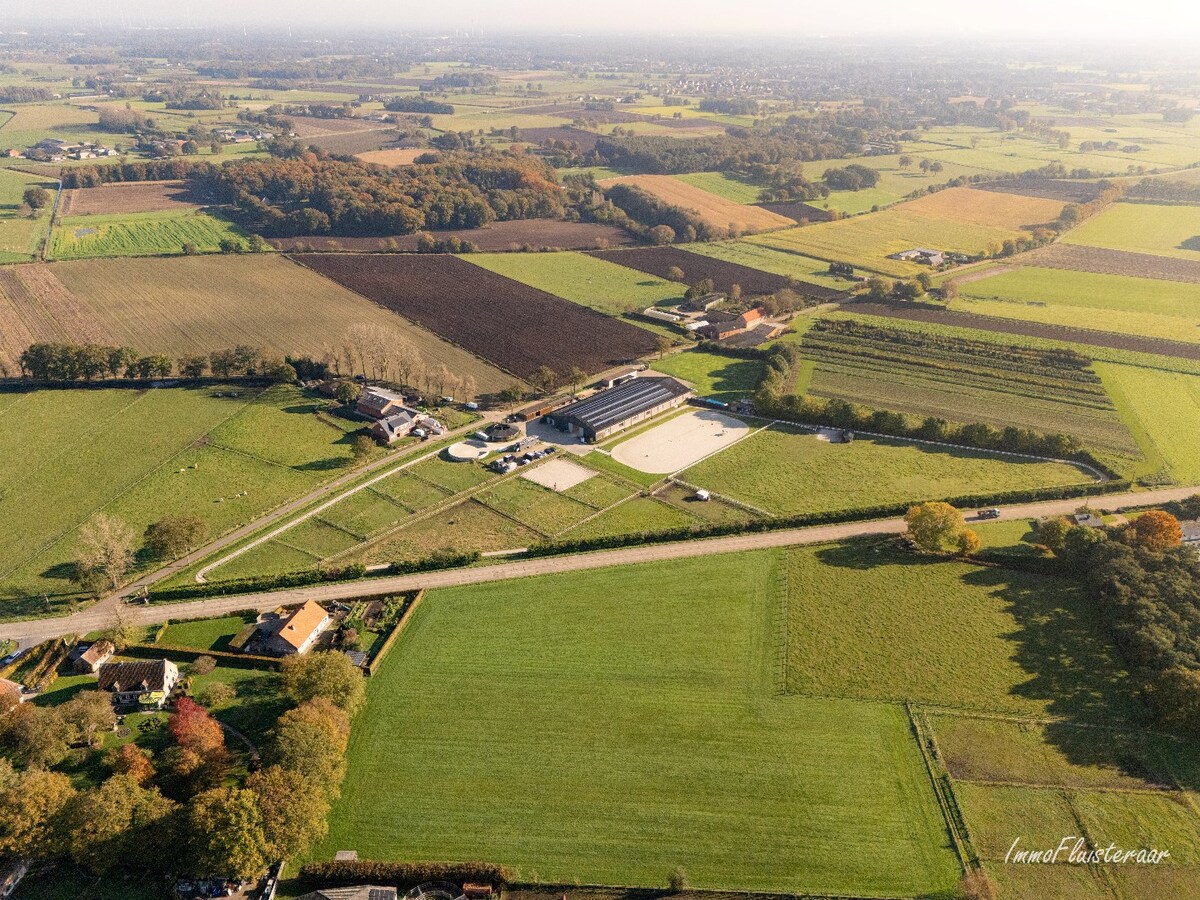 Volledig uitgeruste paardenaccommodatie op ca. 4,2 ha nabij Herentals 