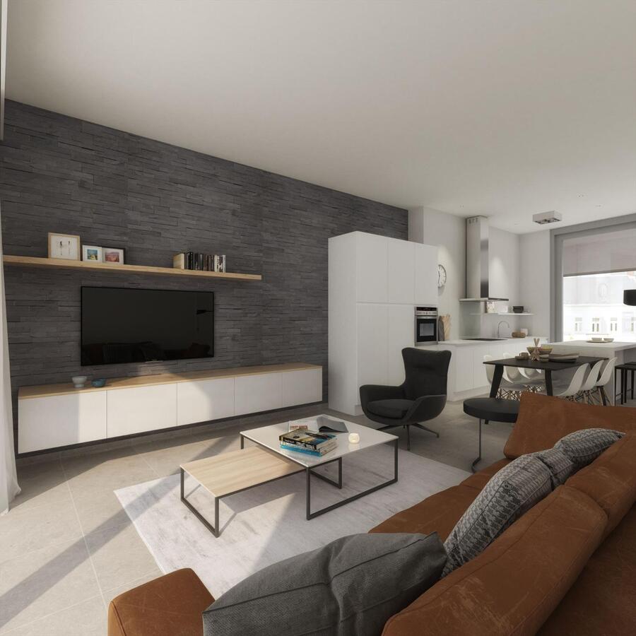 LAATSTE APPARTEMENT IN RES. T FONTEINTJE.  UNIEK UITZICHT OP DE SCHELDE. 