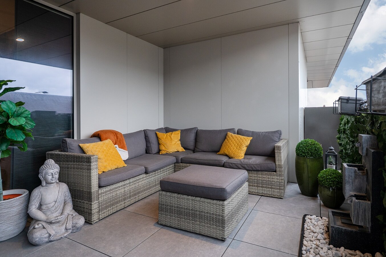 Aangenaam appartement met mooi terras 