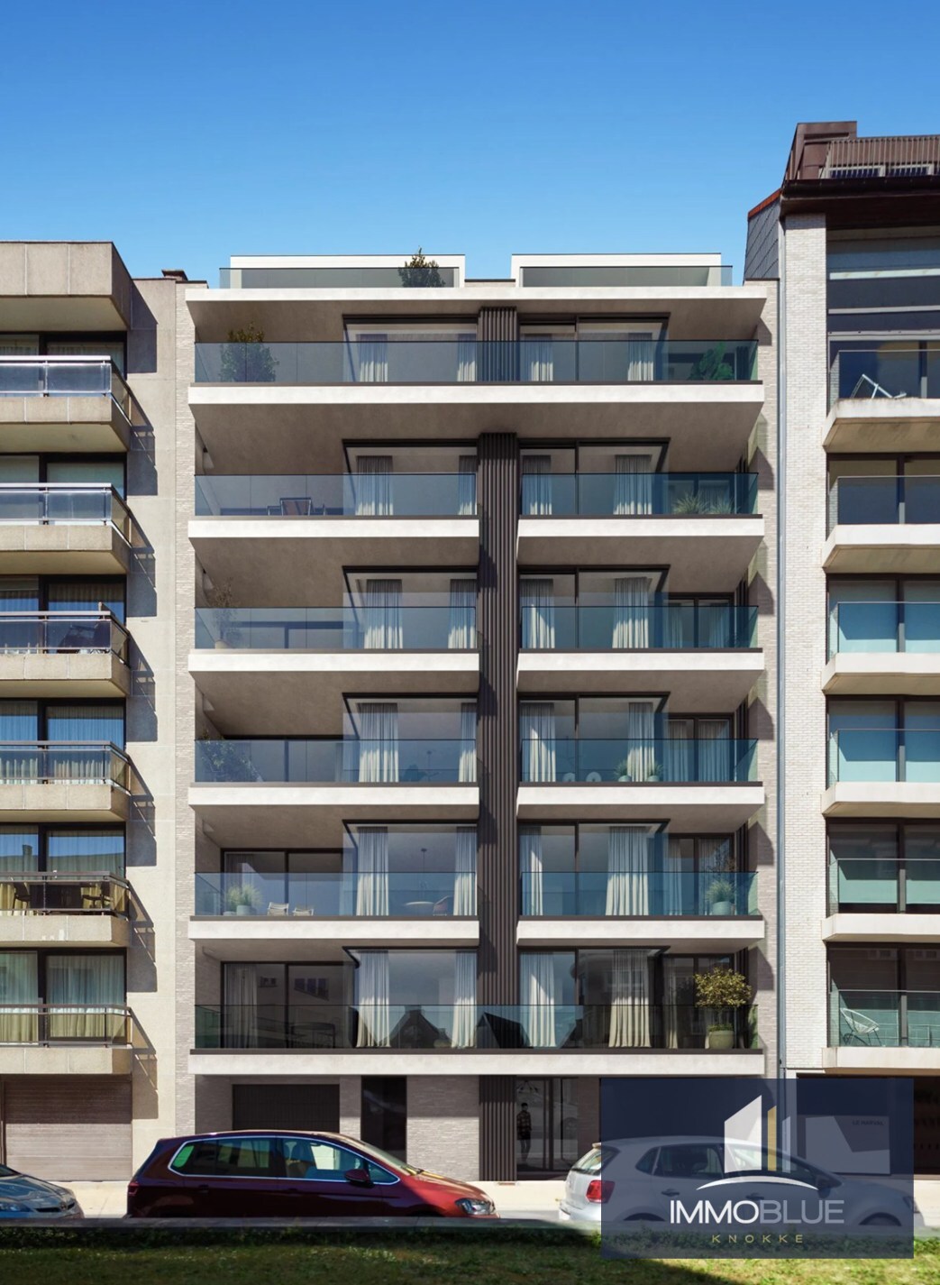 Nieuwbouw: Zuidgericht appartement met open zichten gelegen in het nieuwbouwproject Pierlala South. 