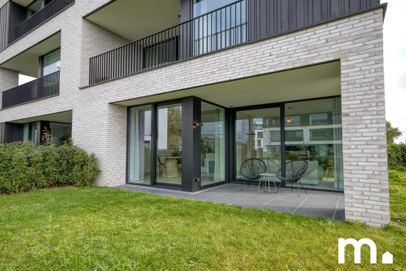 Gelijkvloers 2-slaapkamer appartement te Anzegem 