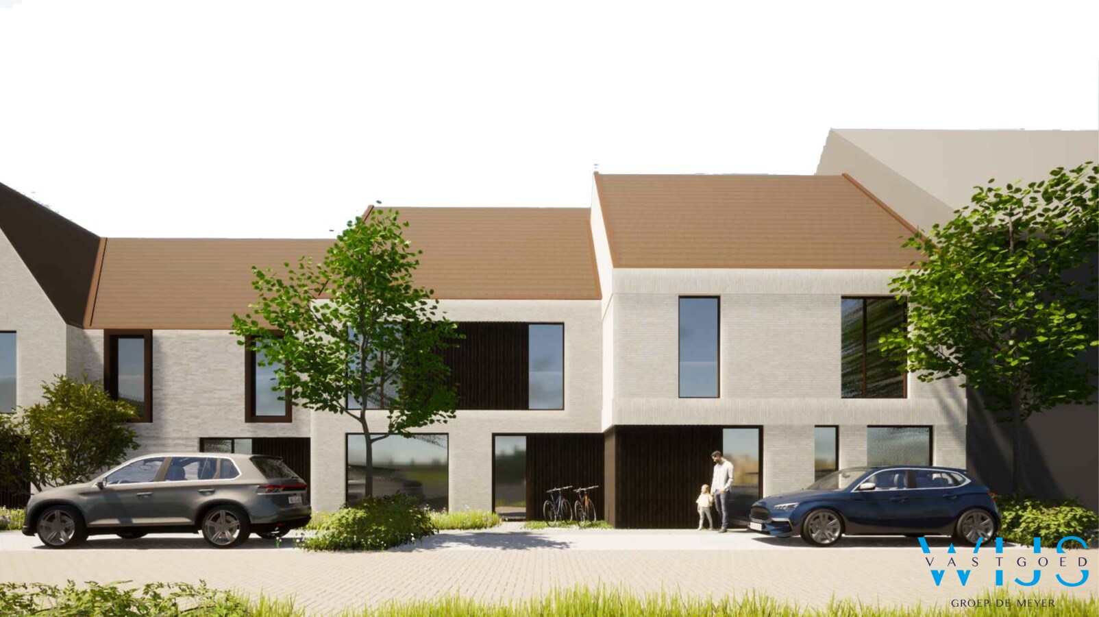 Halfopen nieuwbouwwoning in centrum Ertvelde! 