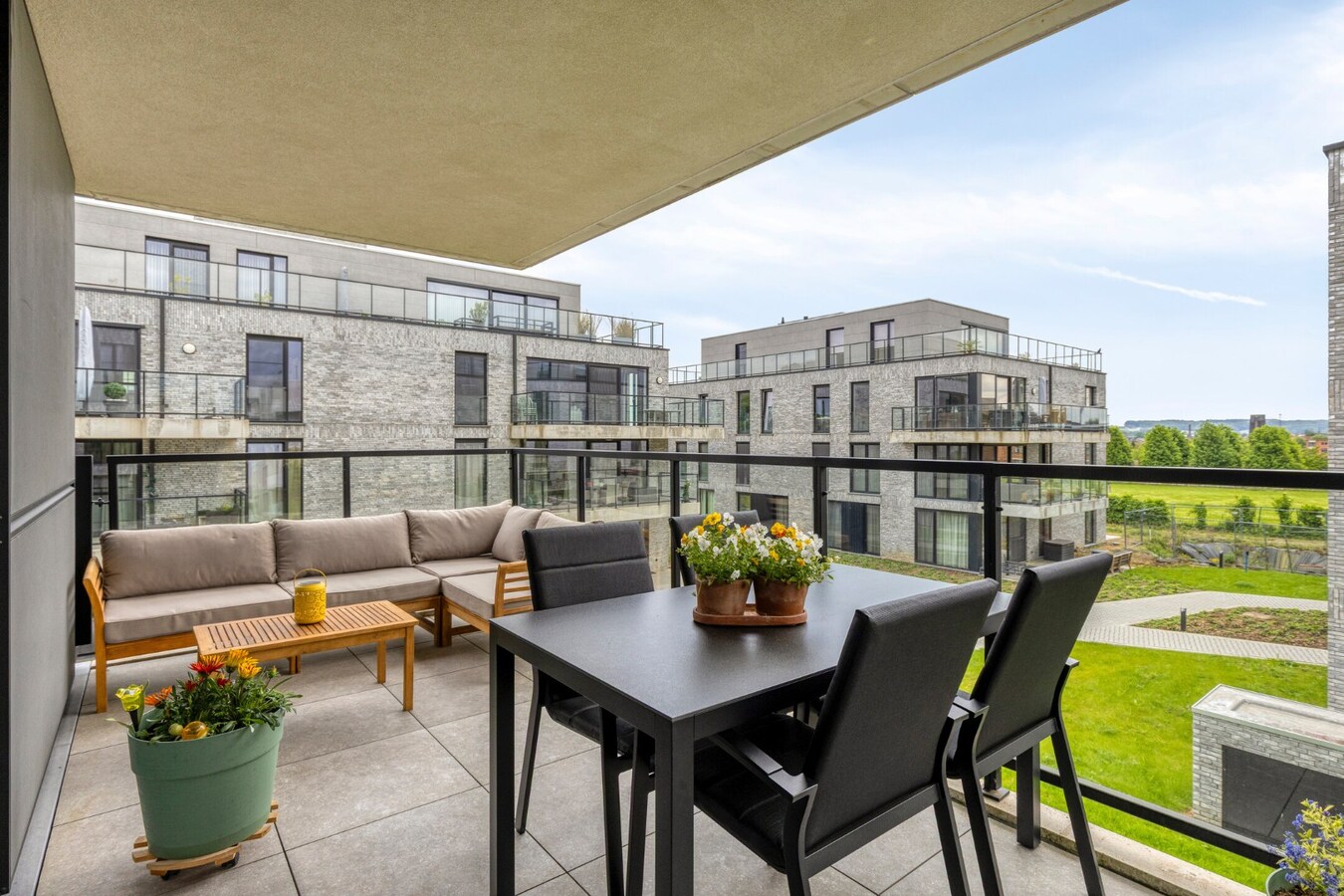 Lichtrijk appartement met EPC-label A en zonnig terras in groene residentie 