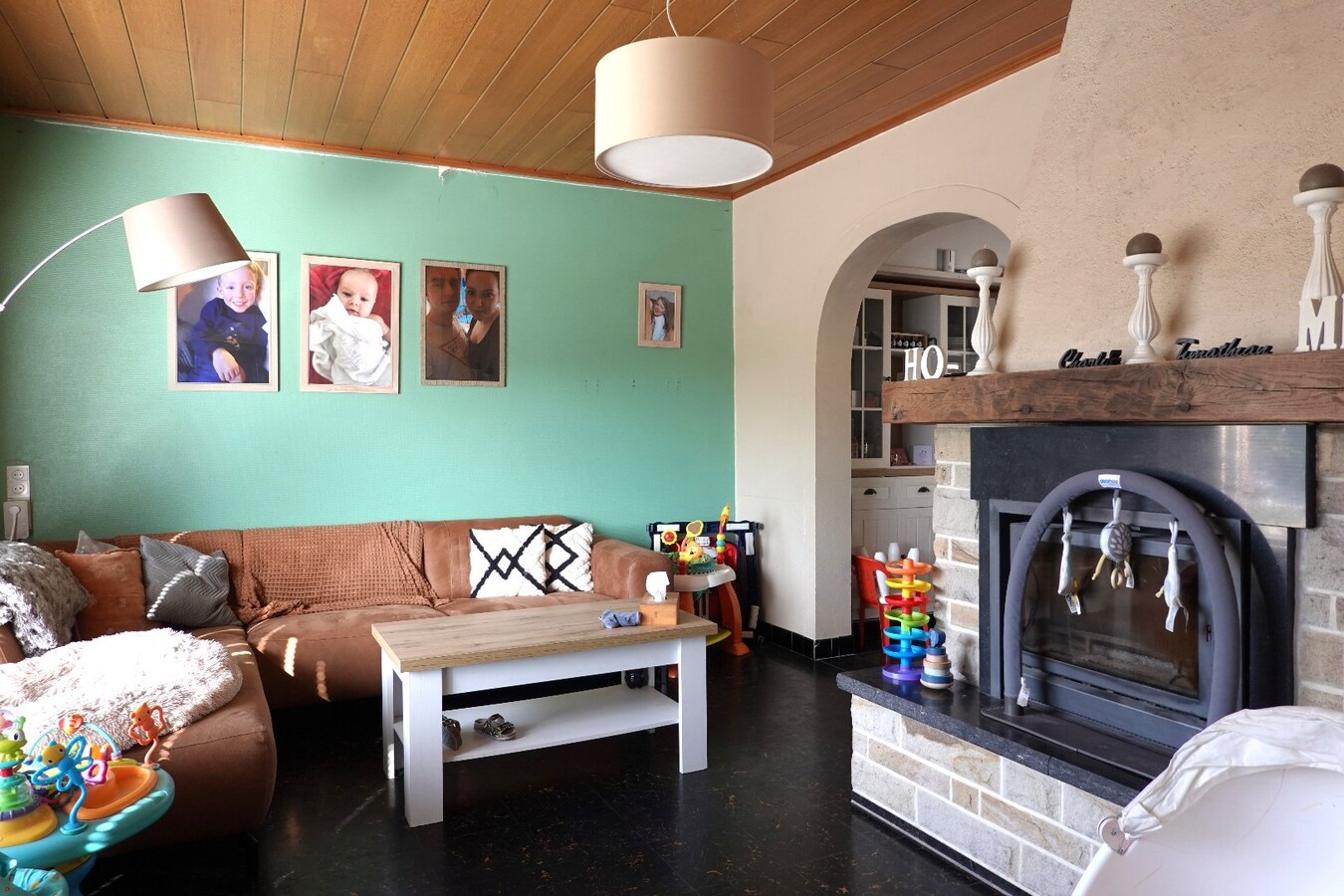 Op te knappen HOB met landelijk zicht 