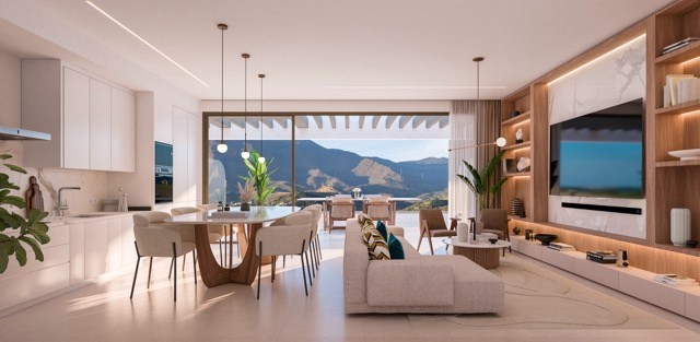 Welkom bij Maralto Estepona, waar moderne architectuur en hoogwaardige afwerking zich verbinden met een harmonieuze levensstijl. Woningen van 1 tot 3 slaapkamers 