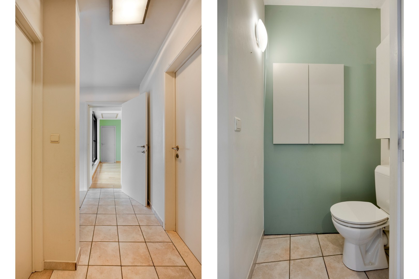 Appartement met 3 slaapkamers, autostaanplaats en terras in het centrum van Lubbeek – EPC 220 kWh/m² - bewoonbare opp. 182 m² 