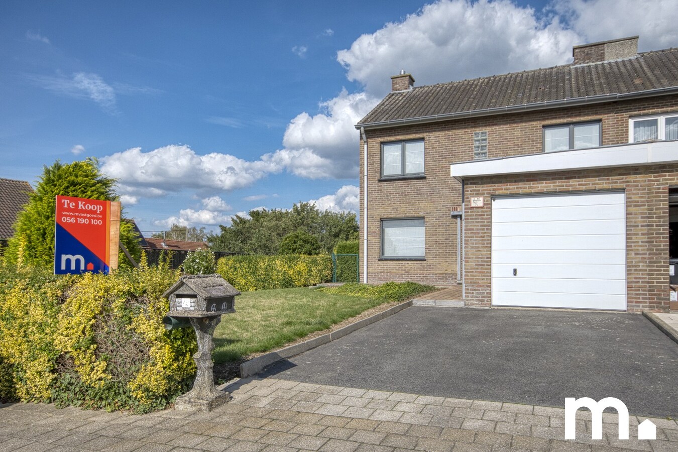 Half open bebouwing op een rustige ligging in Otegem te koop ! 