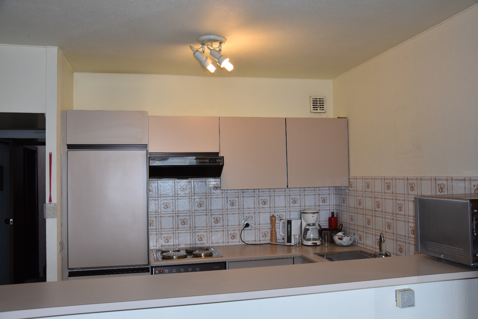 ruime studio met zicht op hinterland 