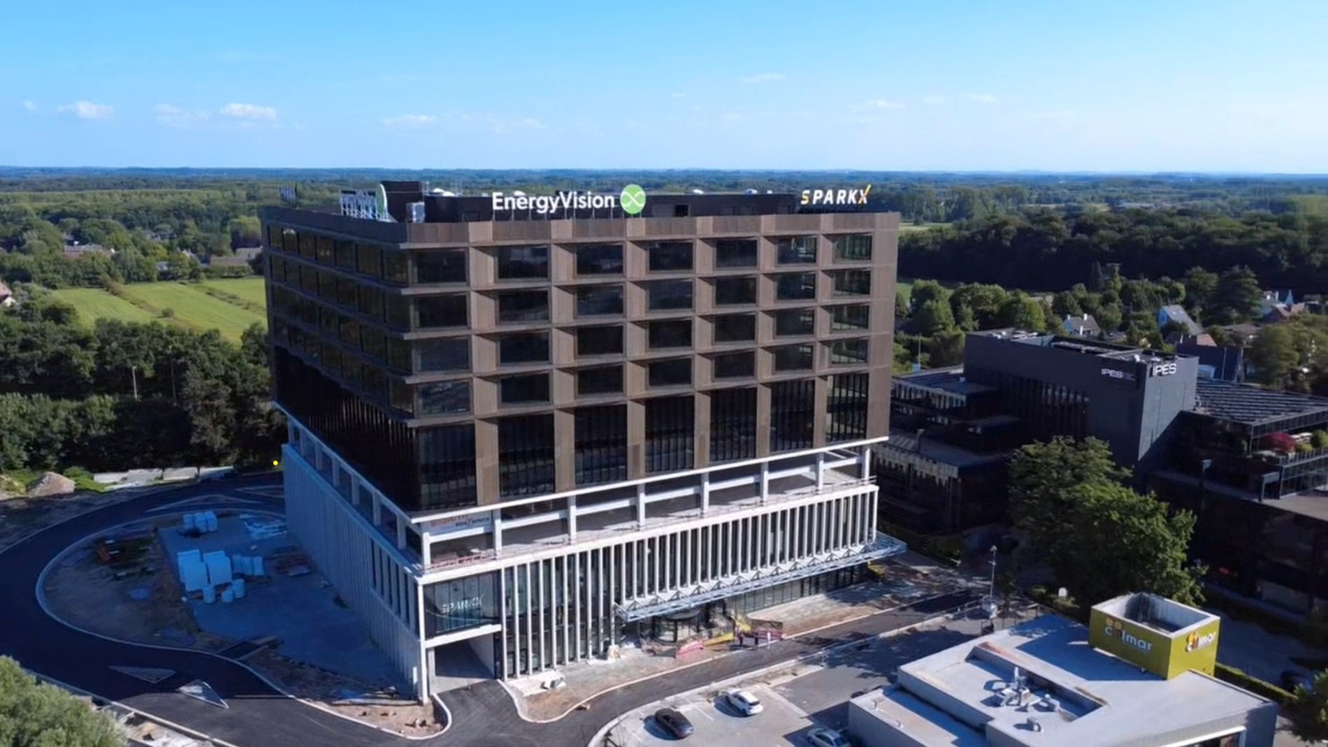 Kantoren te huur in nieuwbouwproject Ouverture in Gent