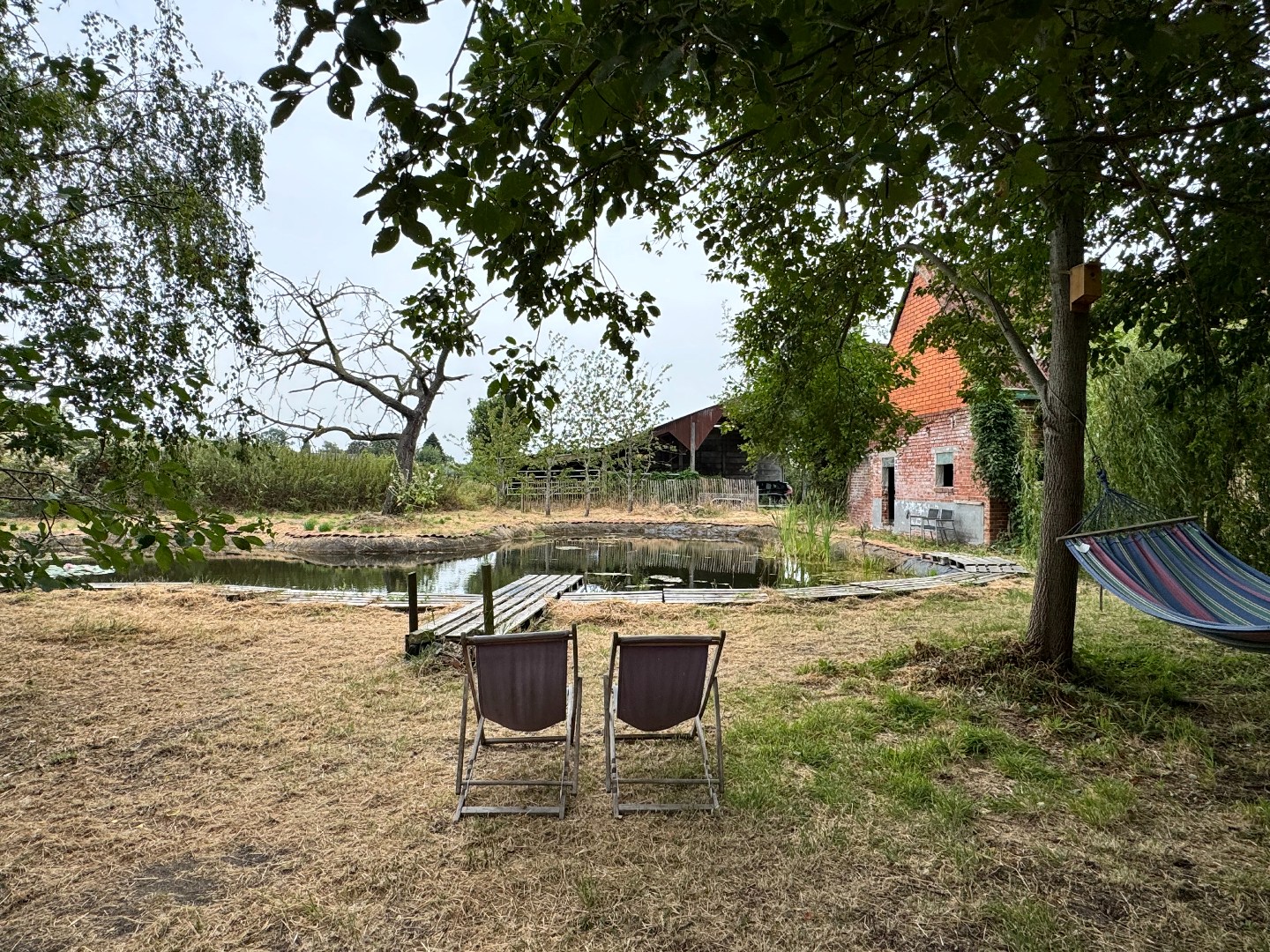 Landelijk gelegen woning met bijgebouwen op 3.850 m². 