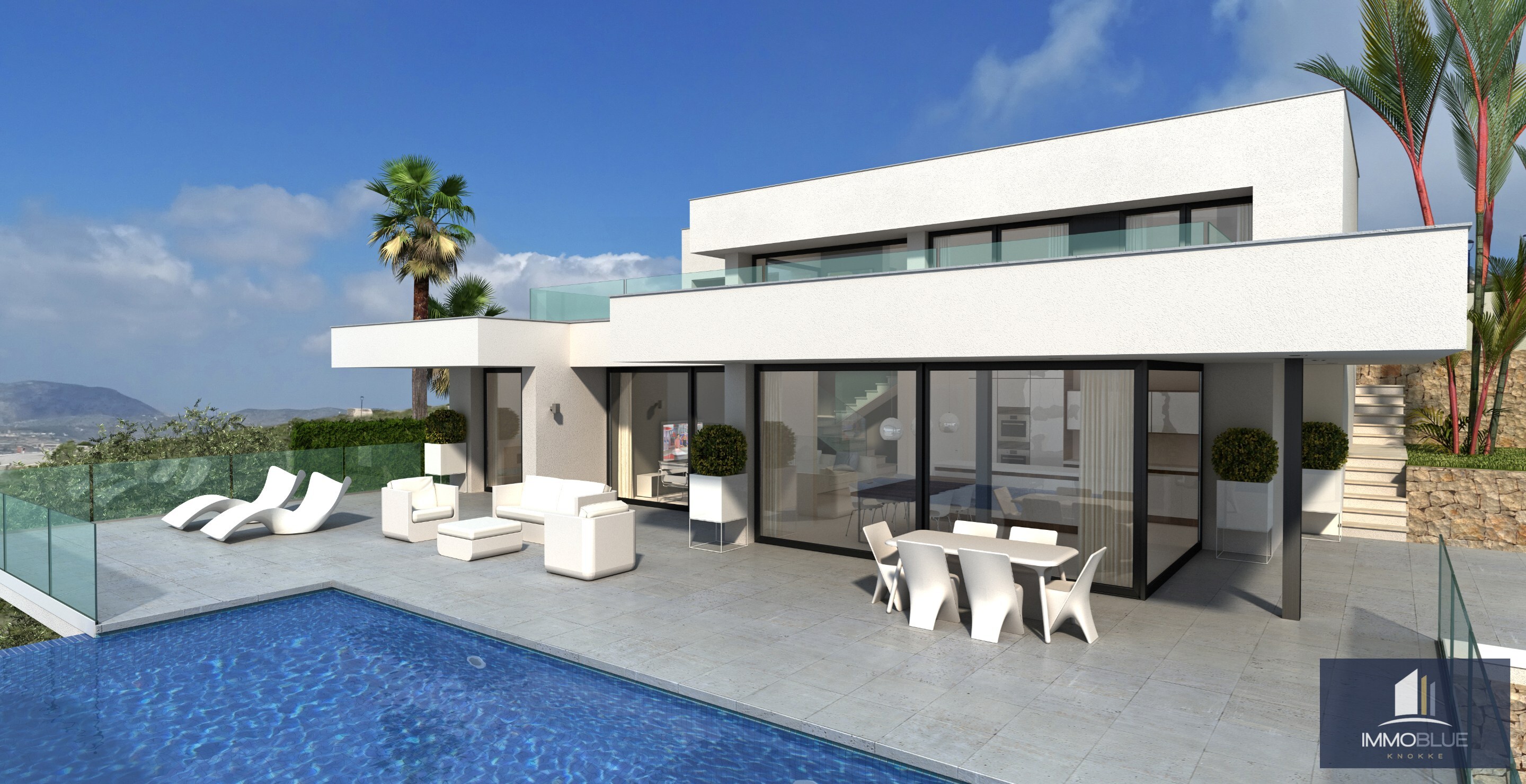 Villa Horizonte – Luxe contemporaine avec vue panoramique sur la mer. 