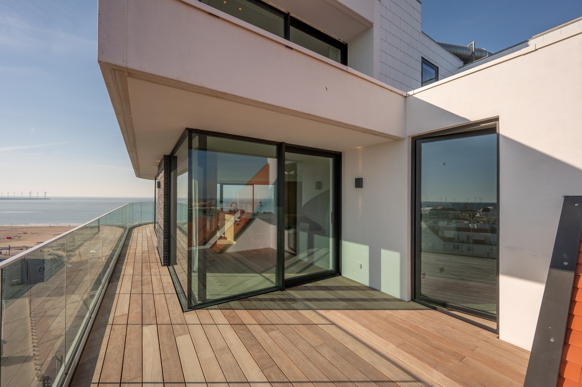Appartement en duplex exceptionnel à vendre avec vue panoramique dans la résidence Duinrésidence. 