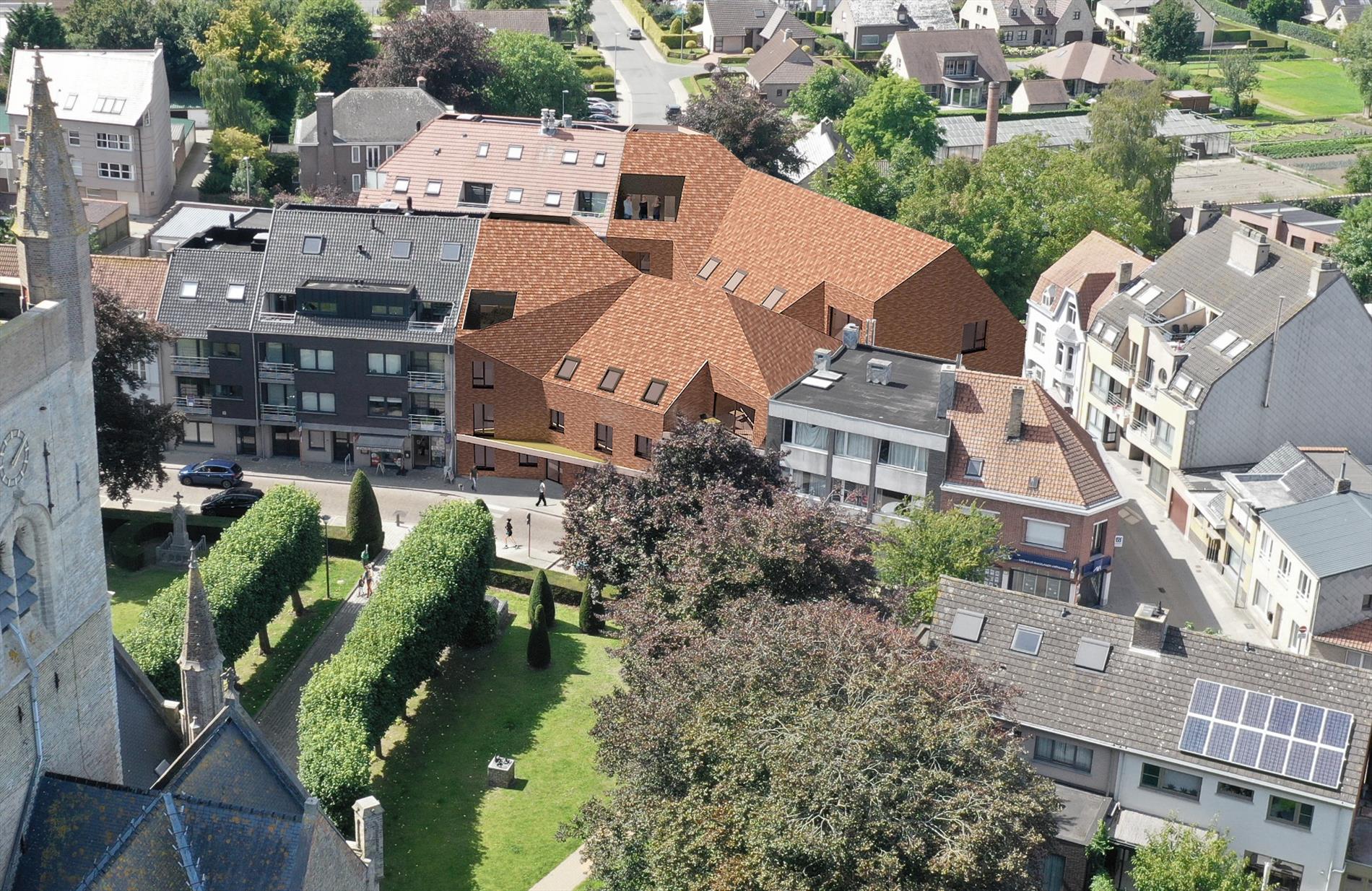 Nieuwbouwresidentie in centrum Gistel 