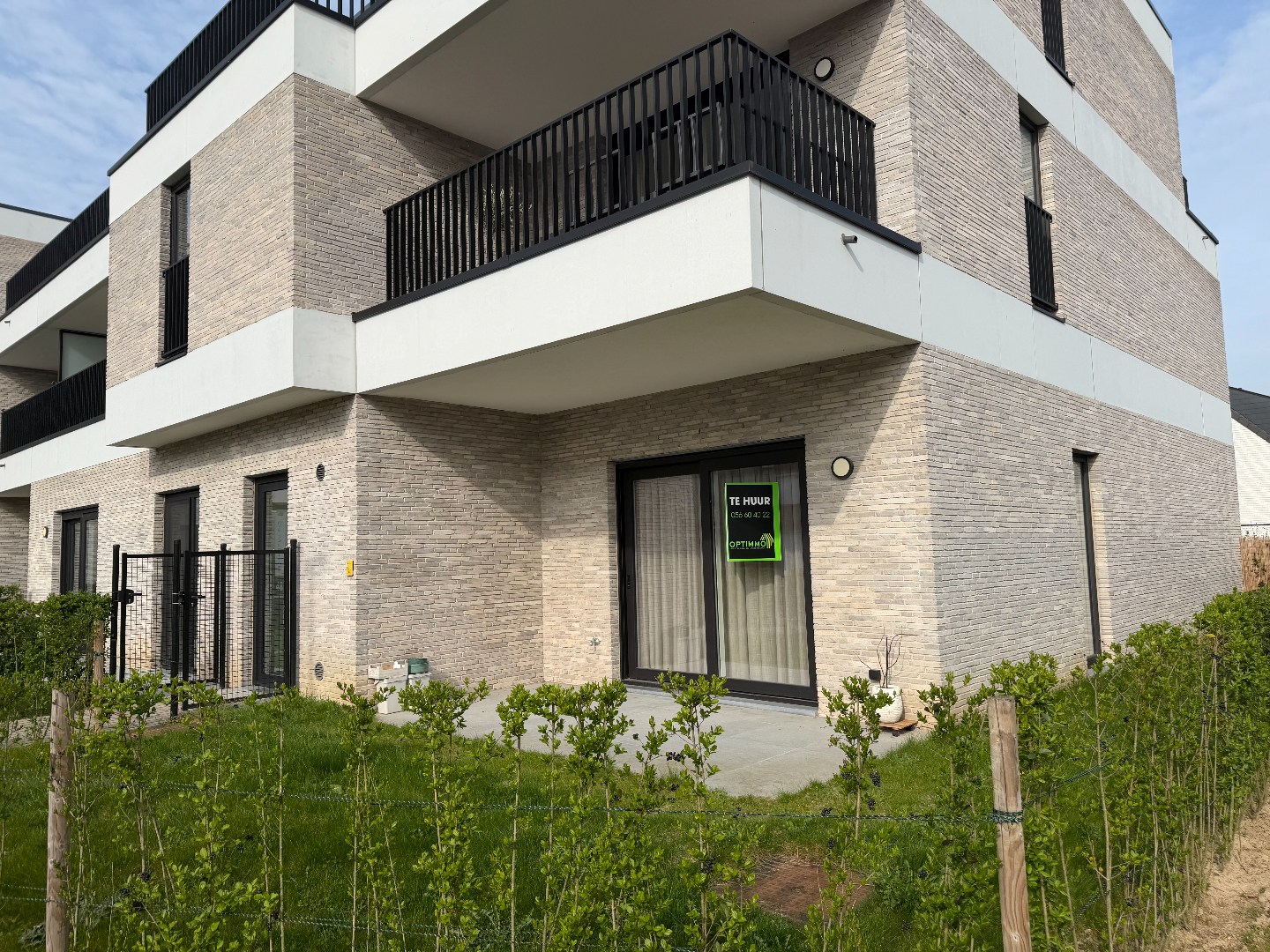 Geliijkvloers appartement met twee slaapkamers te Wielsbeke 