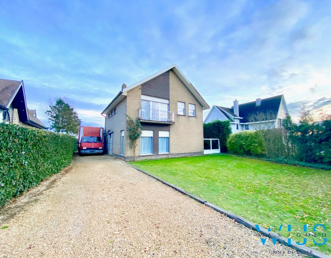Tof woonhuis met 3 slaapkamers en tuin te Boekhoute ! 