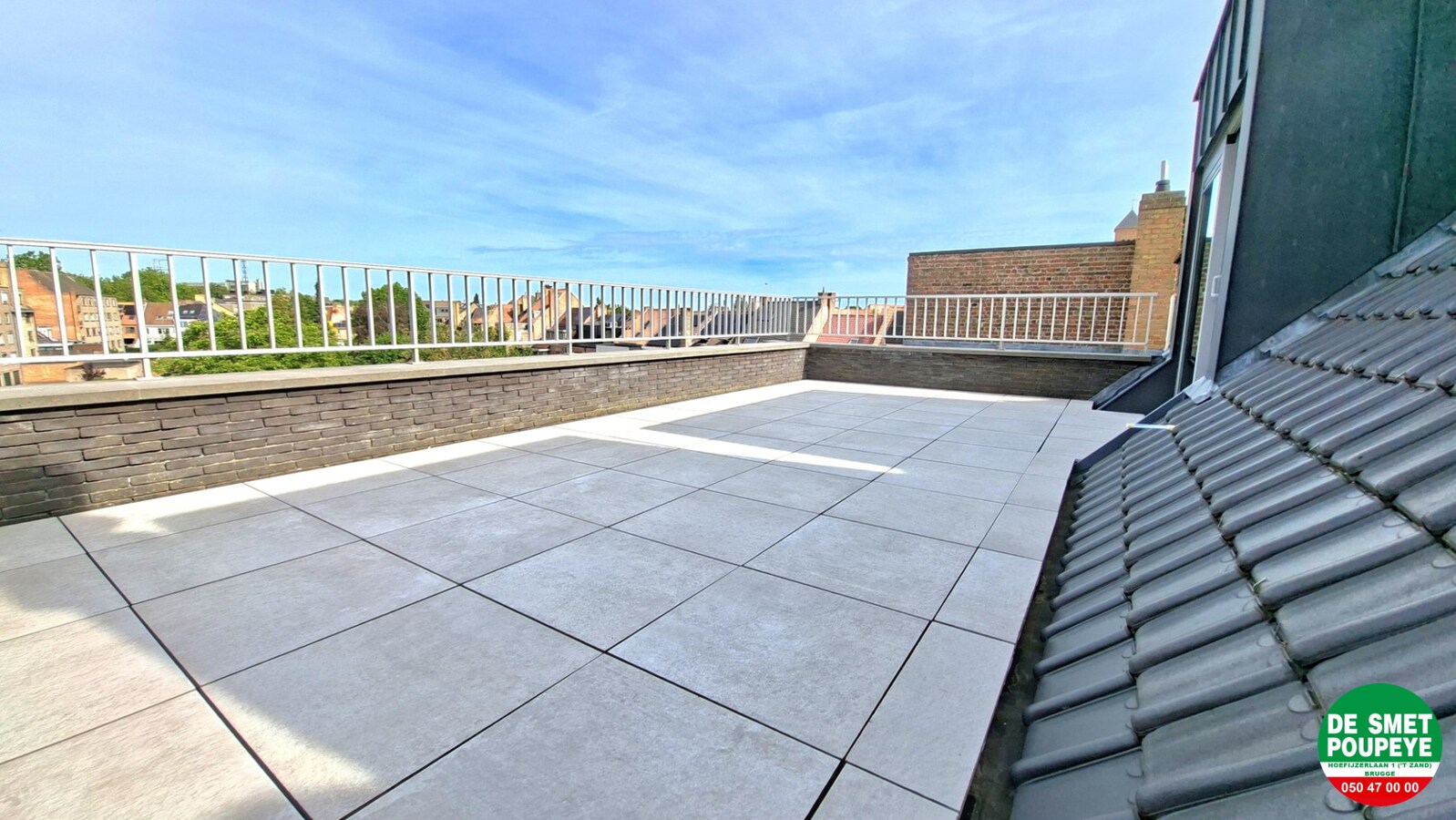 Dakappartement met groot zonneterras 