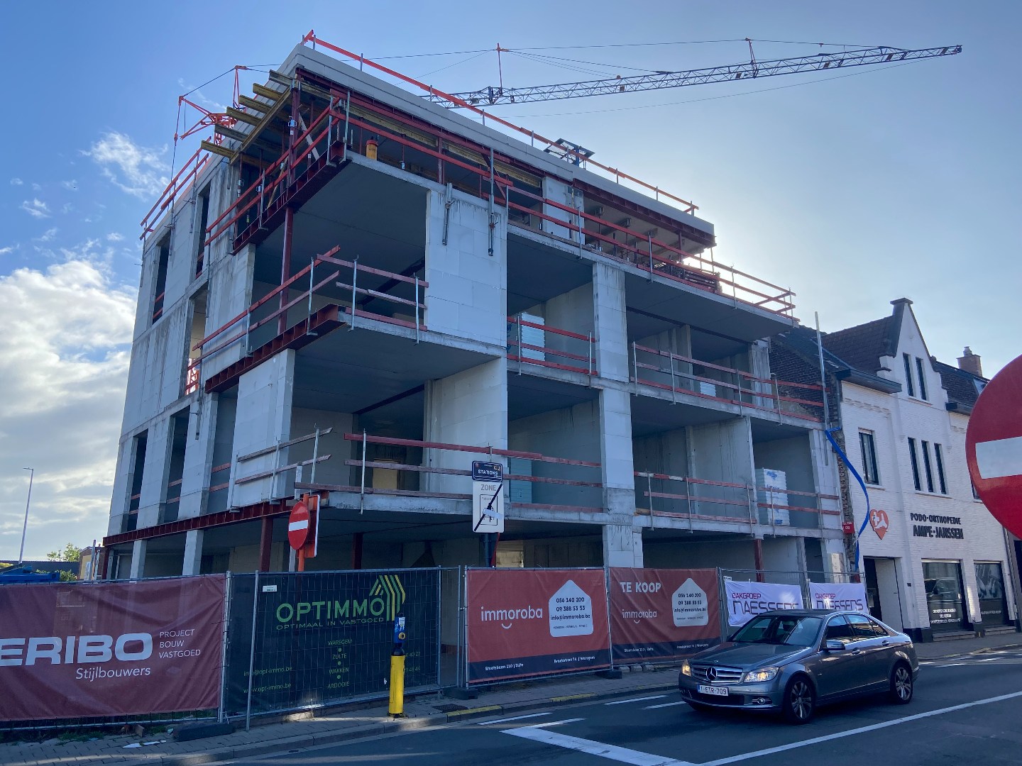 Prachtig luxe hoekappartement in nieuwbouwproject "Angelus" op een topligging te Waregem! 