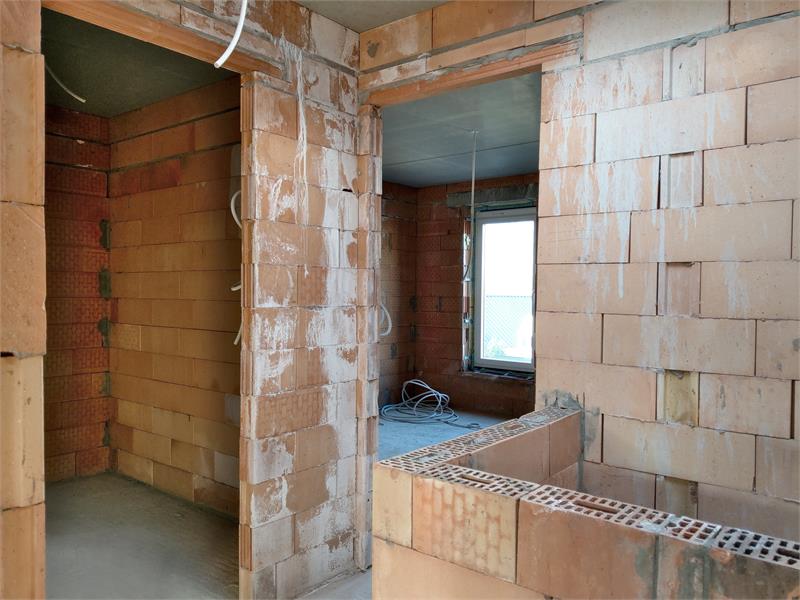 Af te werken wind- en waterdichte nieuwbouwwoning 