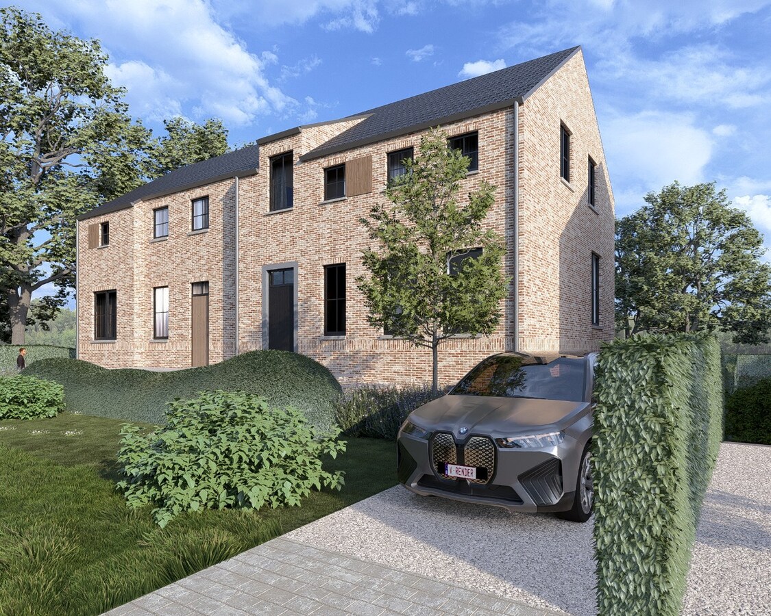 Hoogwaardig afgewerkte halfvrijstaande nieuwbouwwoning op een perceel van 8a42ca te As! 