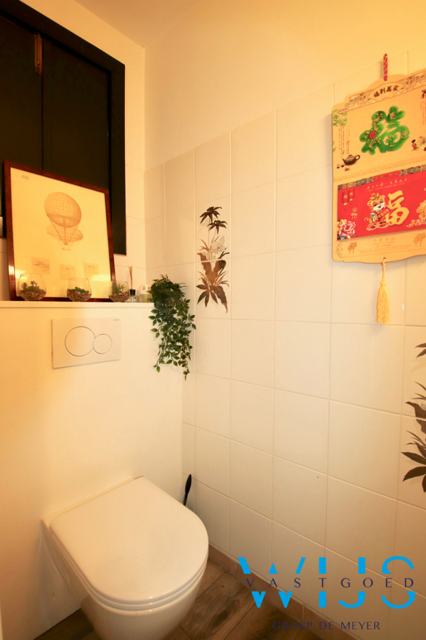 Instapklaar gelijkvloers appartement met 1 slaapkamer &amp; binnenkoer te ASSENEDE! 