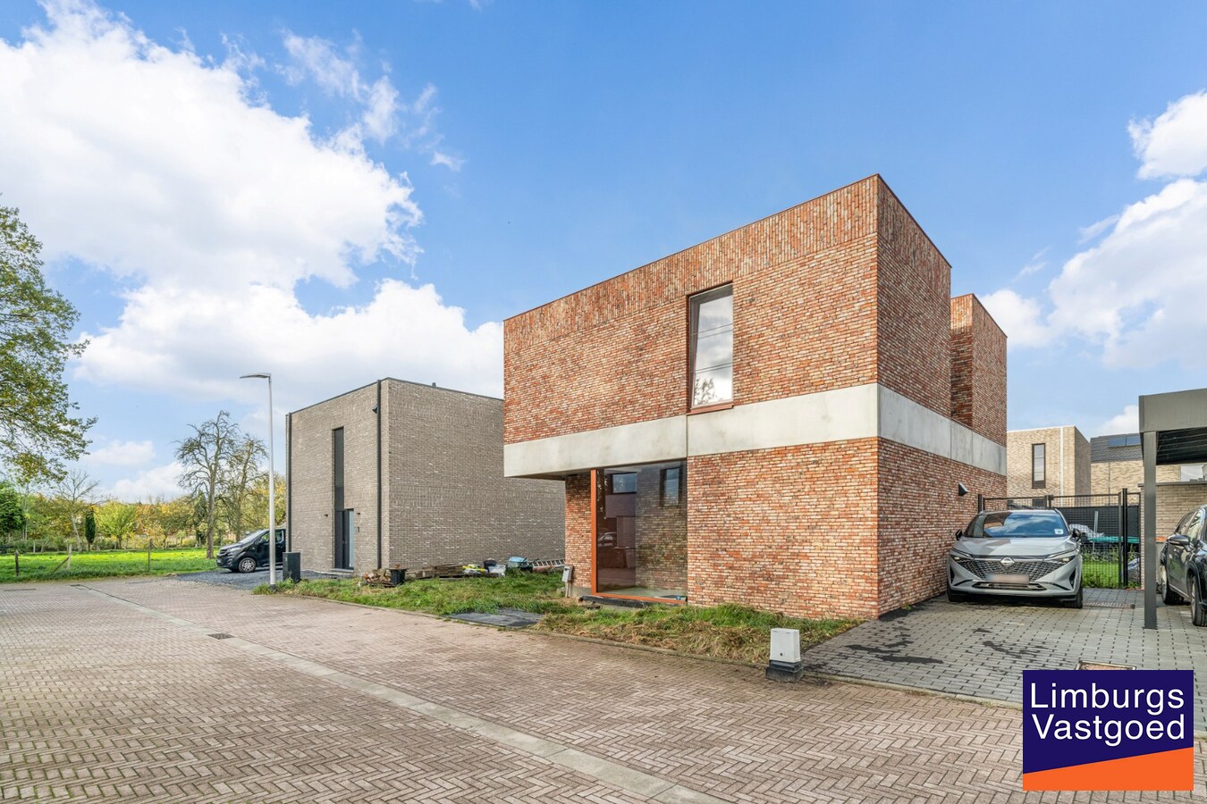 Nieuwbouwwoning, open bebouwing, 3 slpk, 3a60ca 