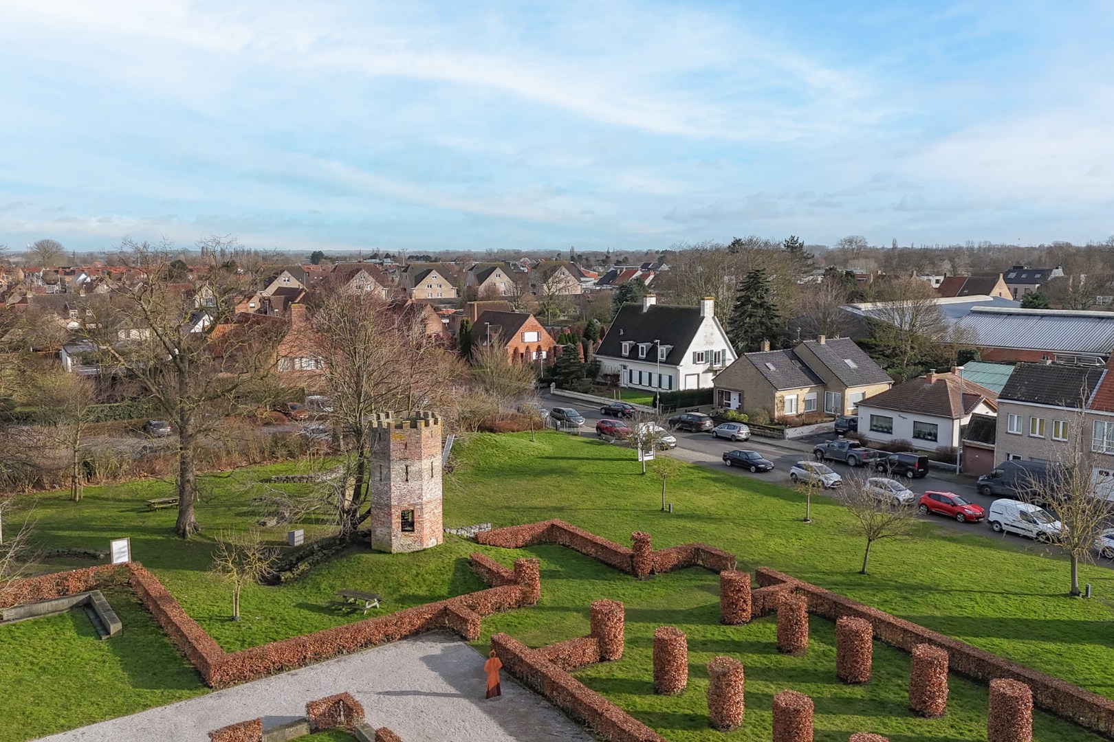 Bouwgrond voor villabouw in het centrum van Oudenburg! 