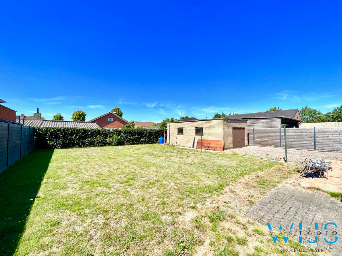 Toffe bungalow op 651m² te Evergem/Rieme ! 