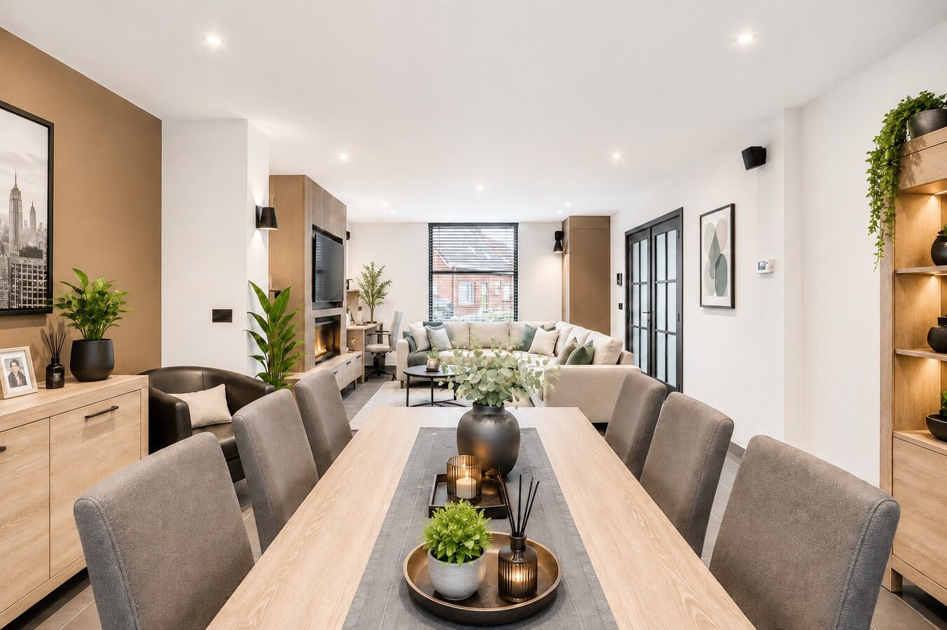 HOB met 4 slaapkamers en Zwembad en buitenbar op 963m² te Lendelede 
